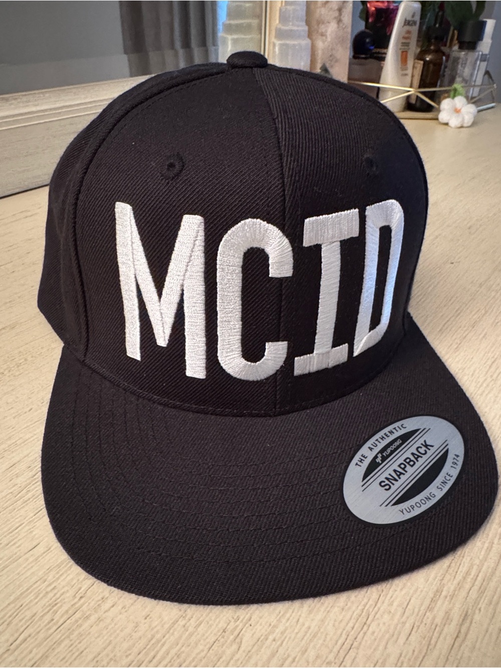 Highly Suspect MCID Black Snapback Hat - Bold Embroidered Logo